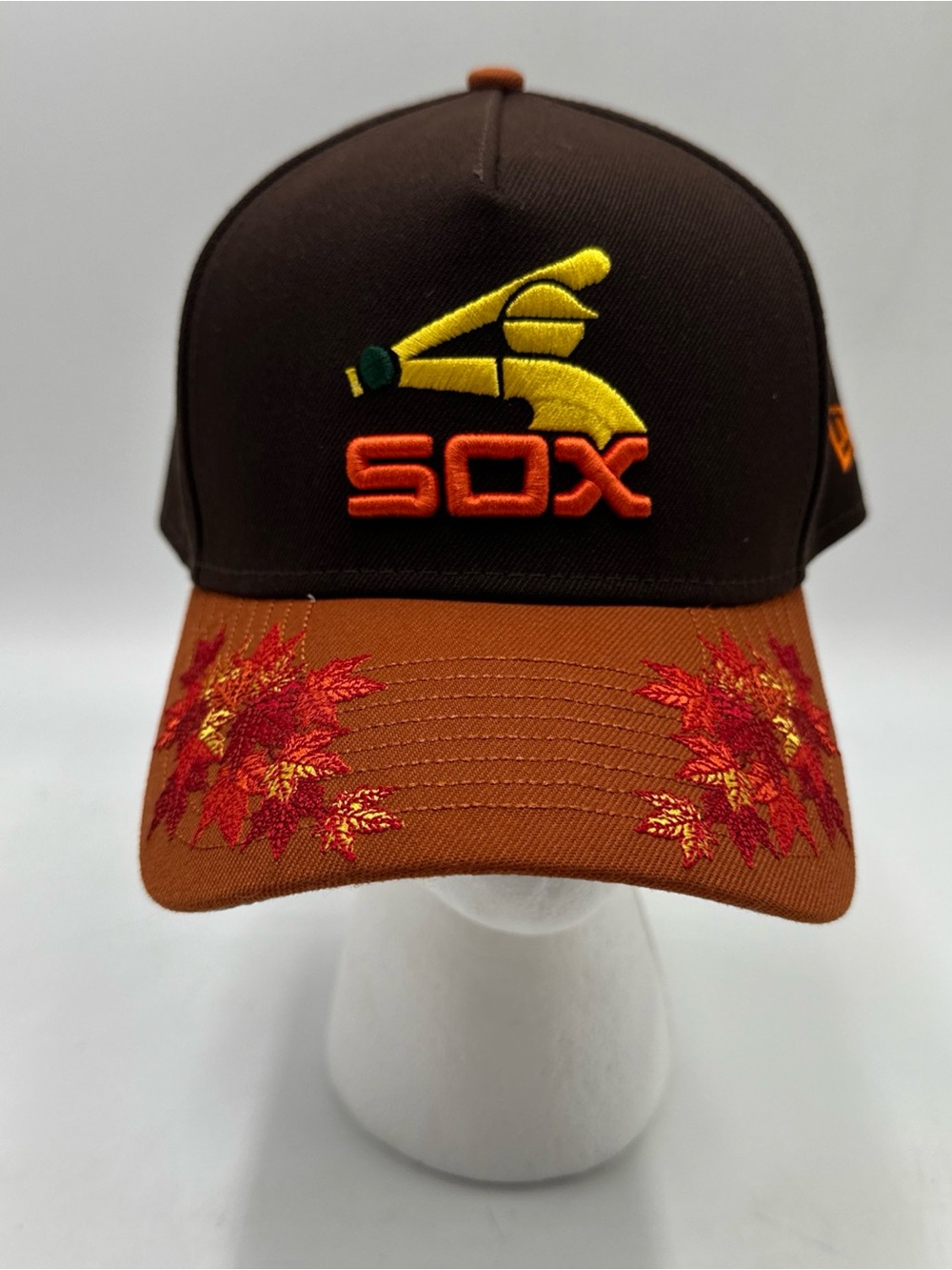 Chicago White Sox Fall Foliage New Era 9FORTY Snapback Hat OSFM Autumn Cap
